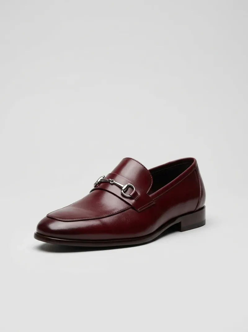 Mocassin cuir synthétique homme style urbain léger