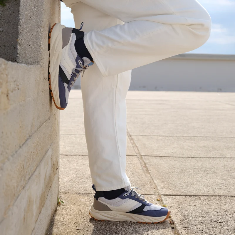 PONGO - NAVY - BASKETS TECHNIQUES ET DURABLES