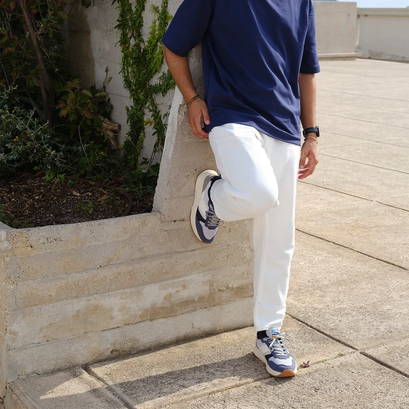 PONGO - NAVY - BASKETS TECHNIQUES ET DURABLES