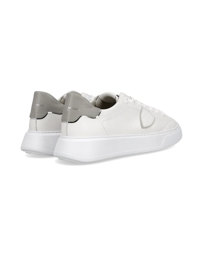 Sneakers Temple Men, White Grey
