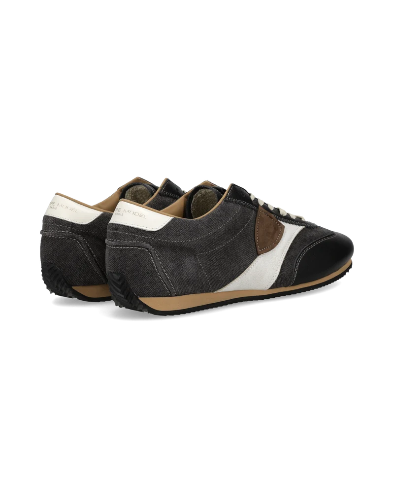 Sneakers Planche Men, Anthracite Grey White