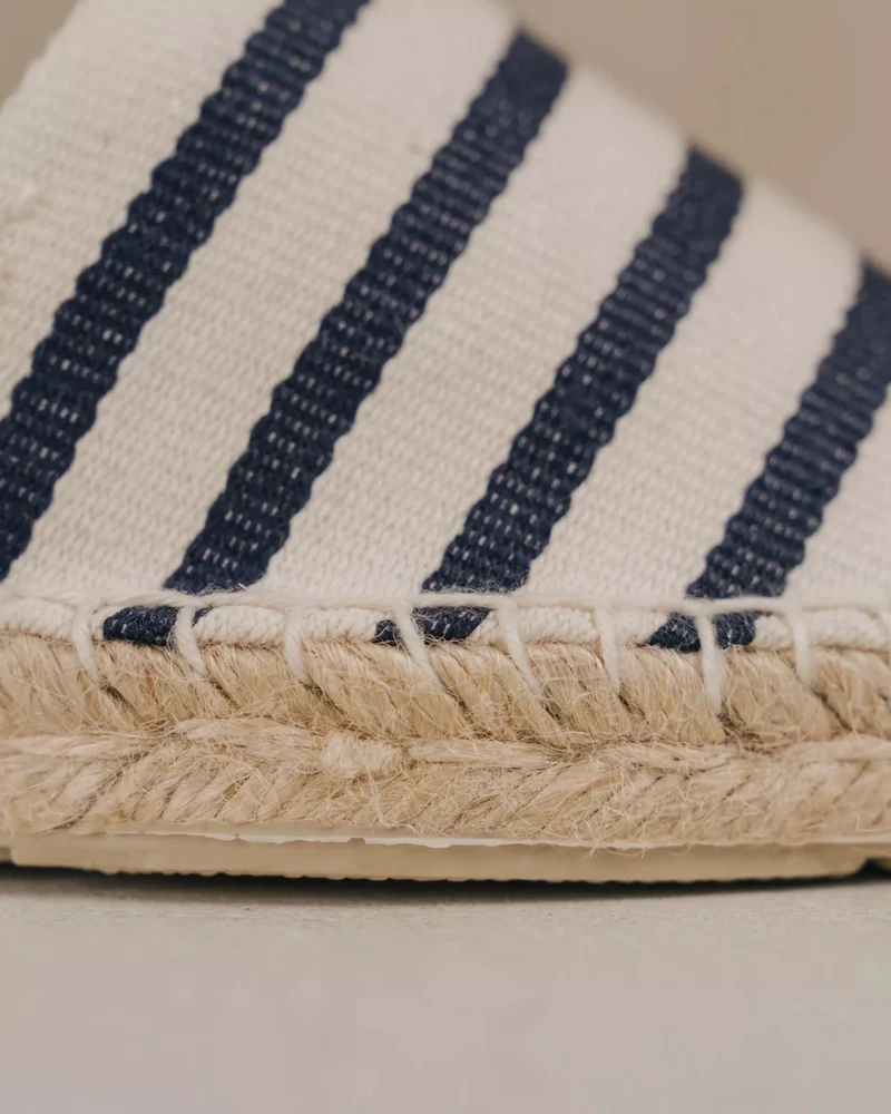 espadrille rayée