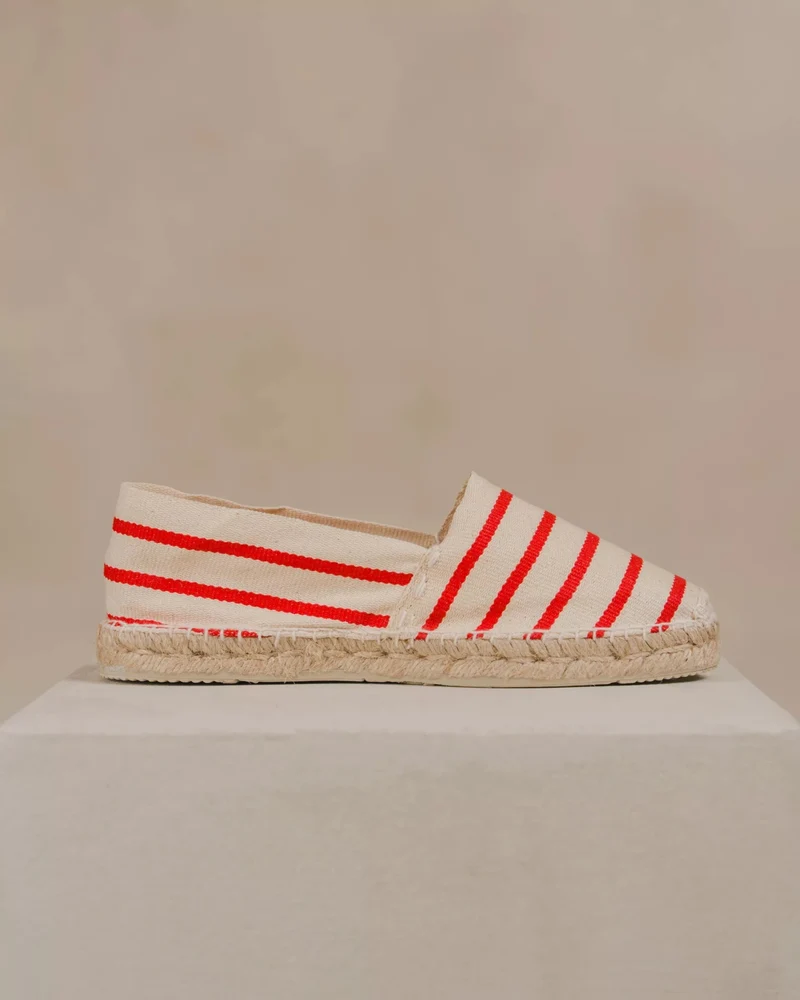 espadrille rayée