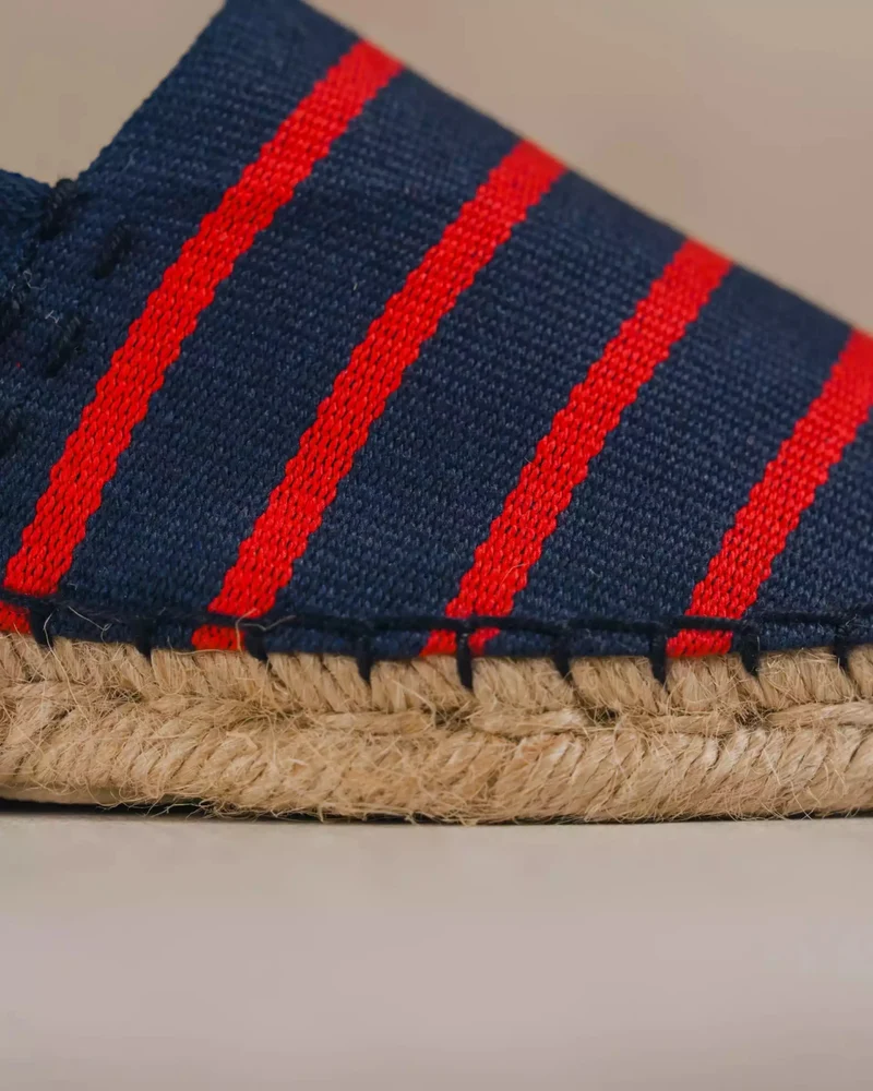 espadrille rayée