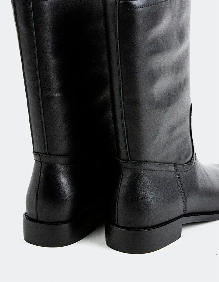 Nolene Black Leather