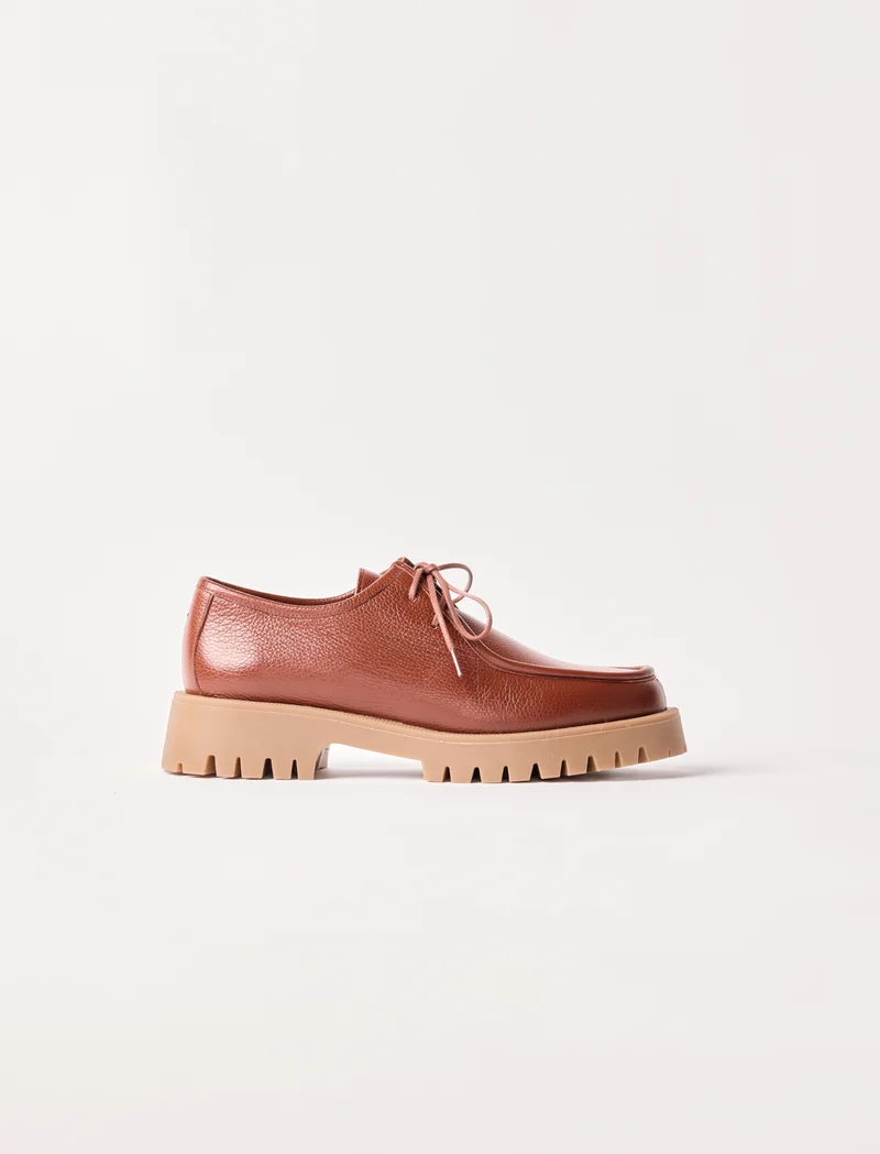 Janet - Cognac grainé