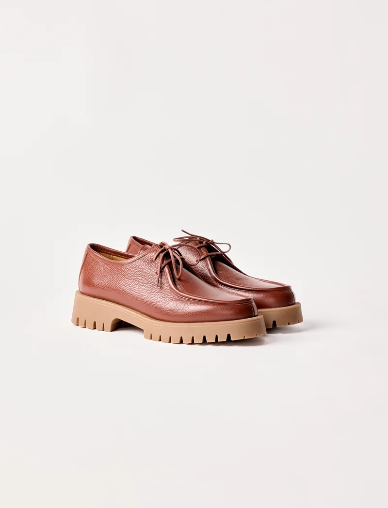 Janet - Cognac grainé