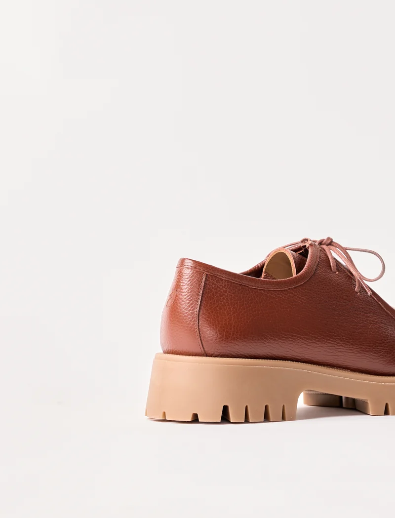 Janet - Cognac grainé