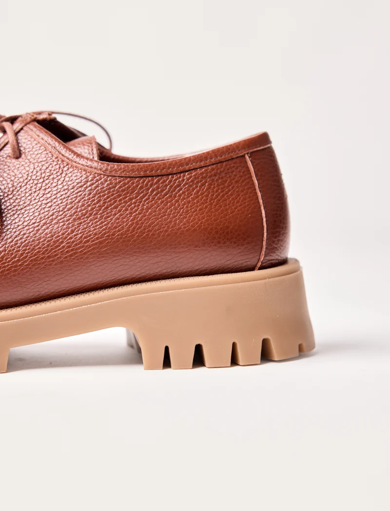 Janet - Cognac grainé
