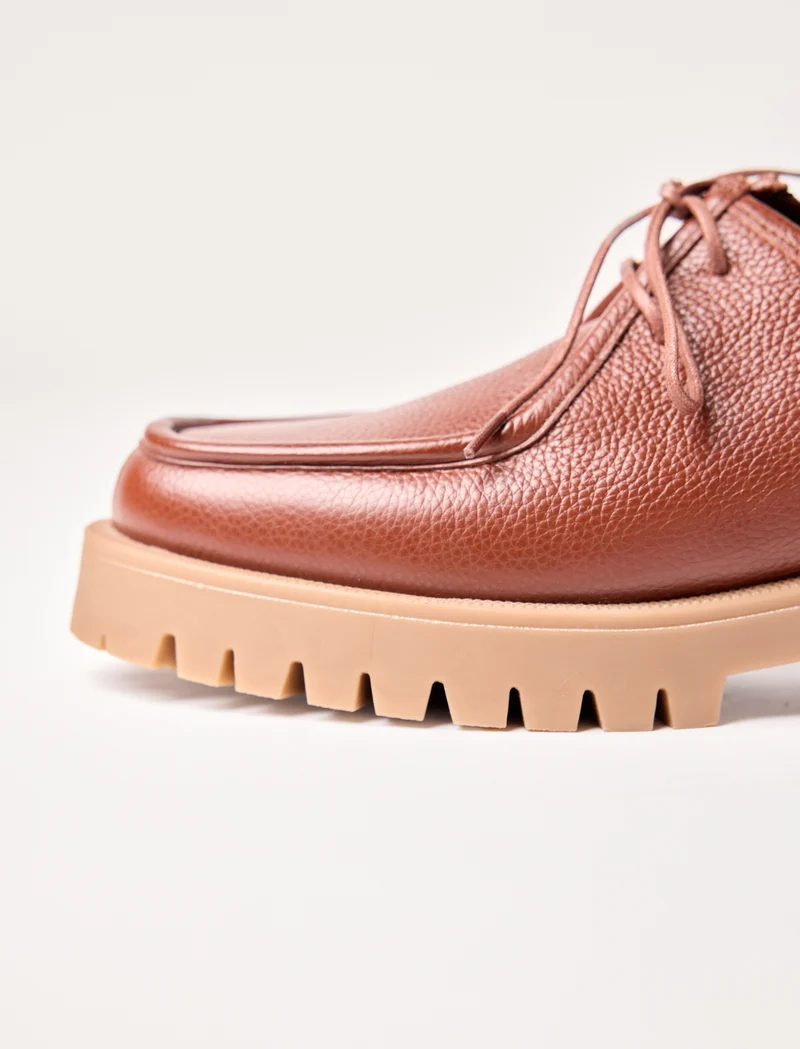 Janet - Cognac grainé