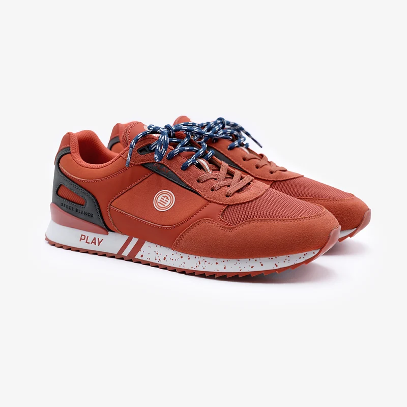 Sneakers Chamonix orange rouille