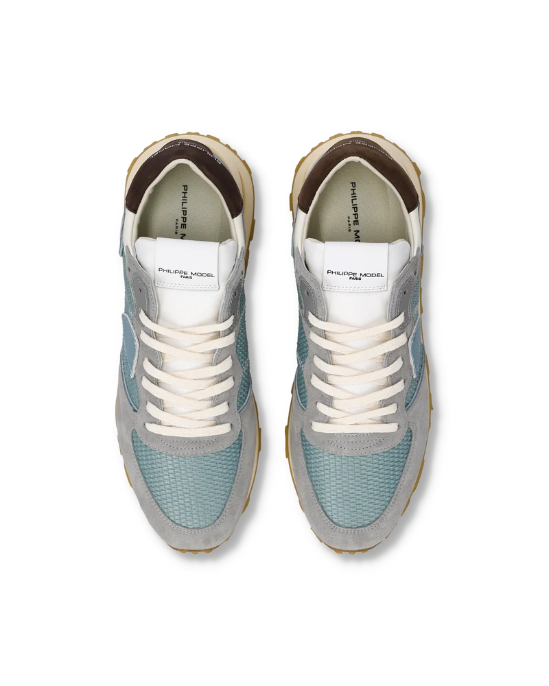 Sneakers Tropez Haute Men, Light Blue Grey