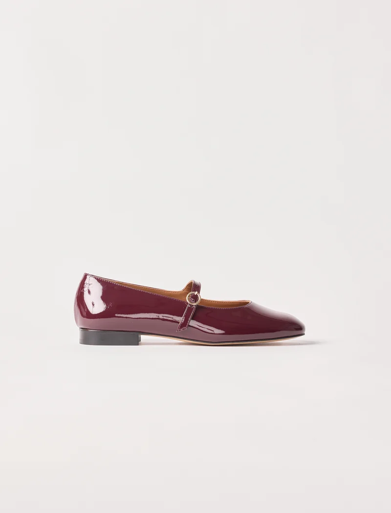 Camélia - Aubergine Verni