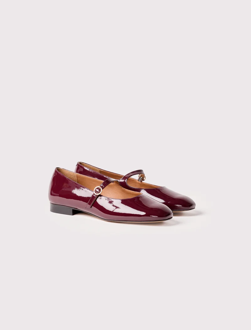 Camélia - Aubergine Verni