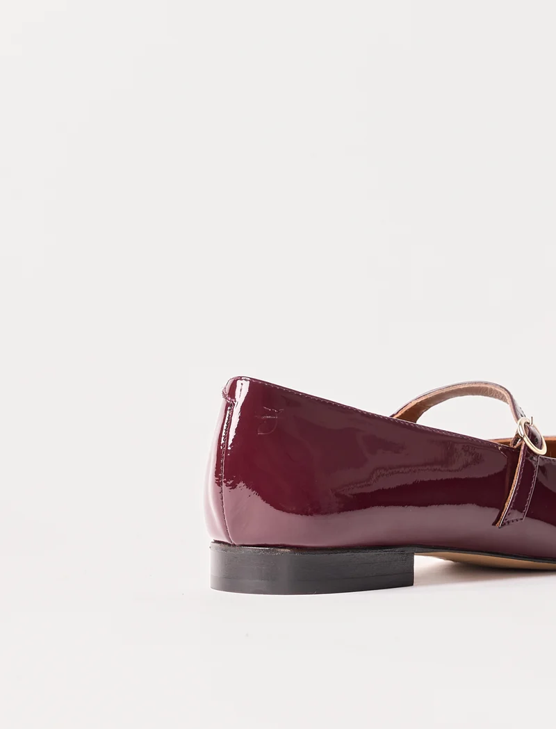 Camélia - Aubergine Verni