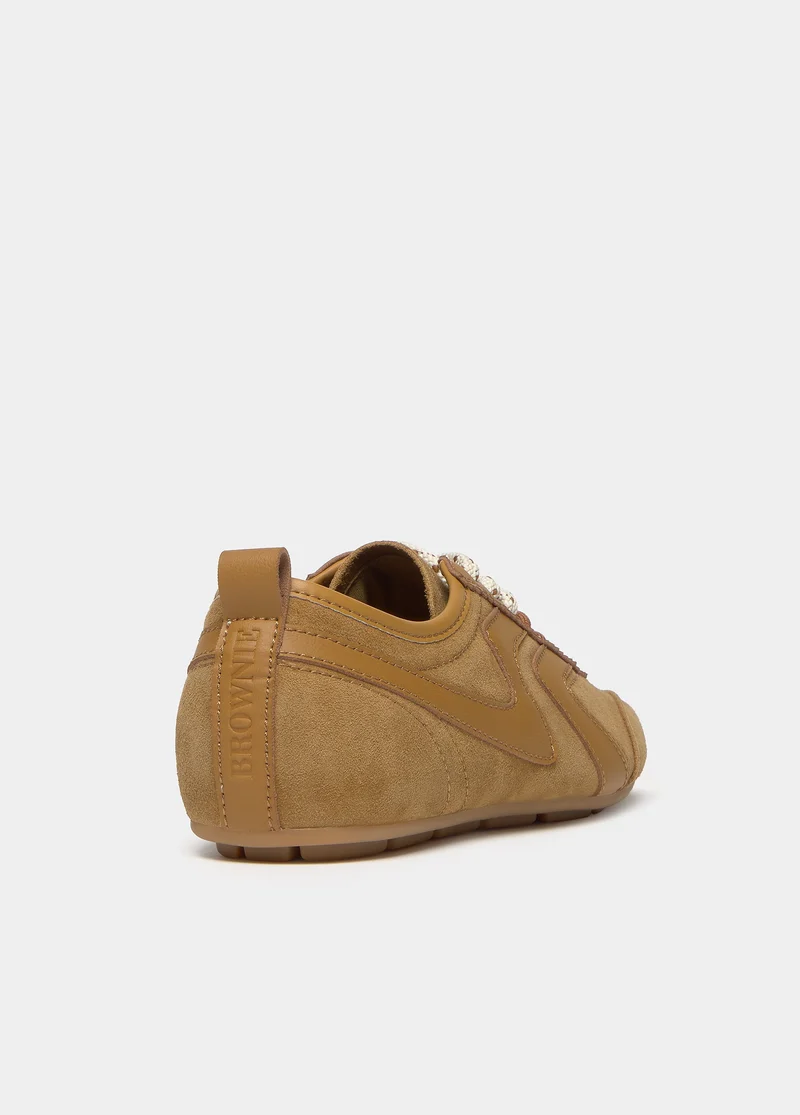 Double-lace sneaker