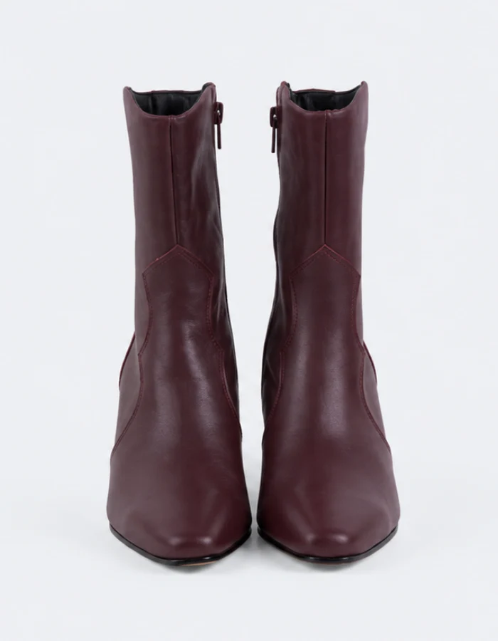 Bellamy Burgundy Leather