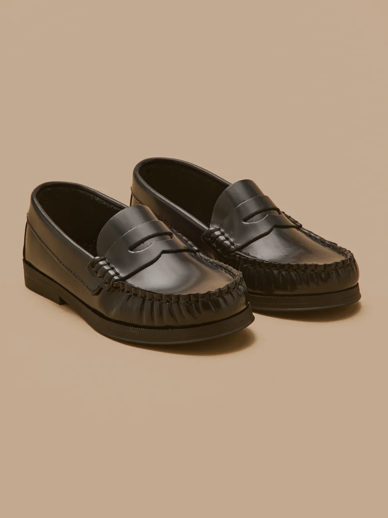 Mocassins en cuir Fille