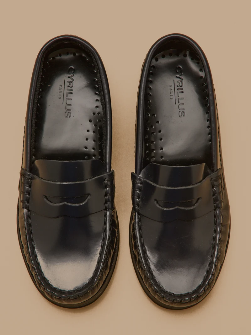 Mocassins en cuir Fille