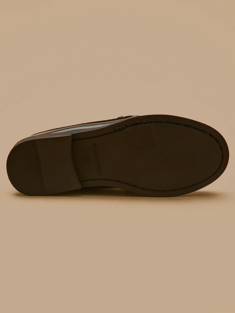 Mocassins en cuir Fille