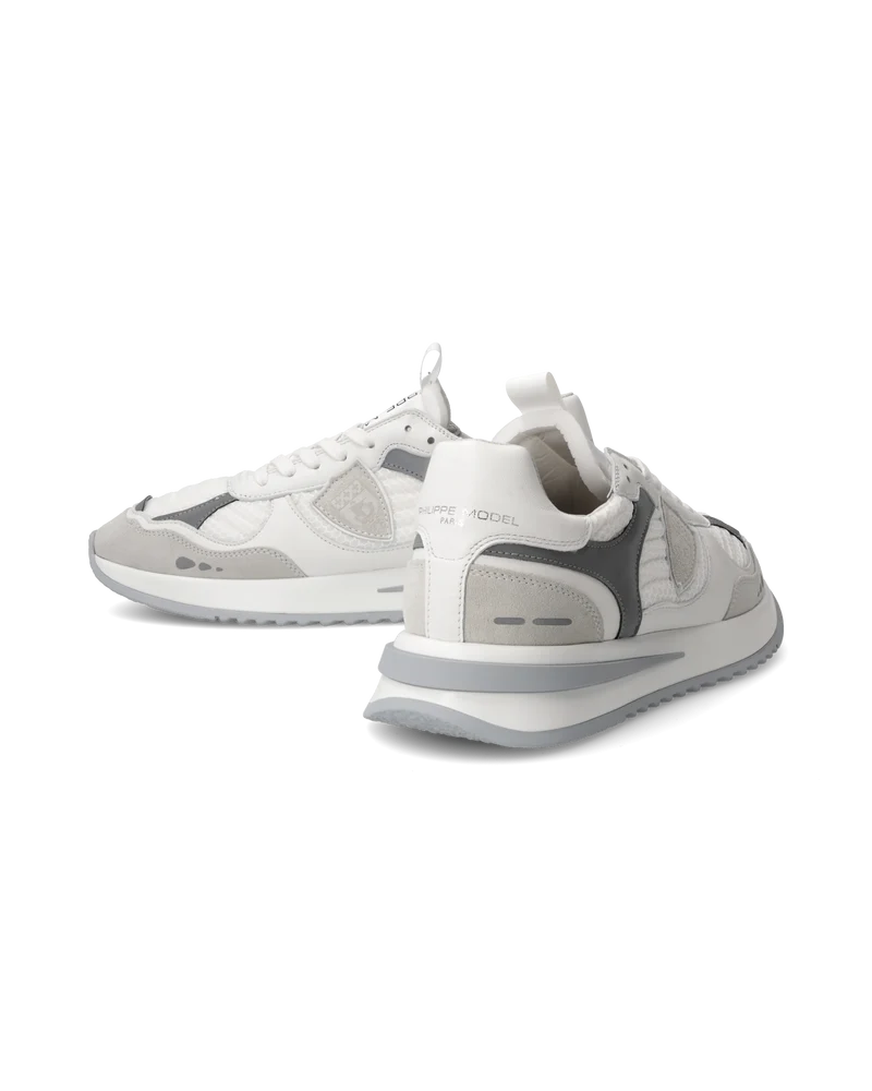 Sneakers Olympique Running Men, White Grey
