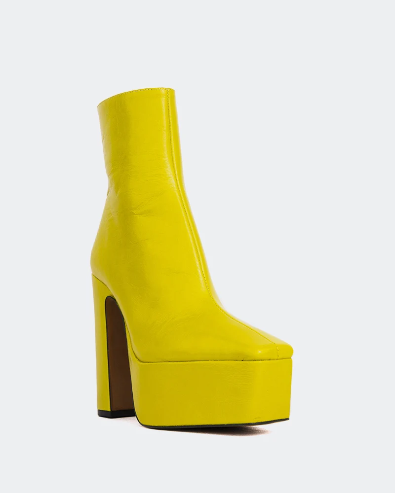 Sparrow Lime Leather