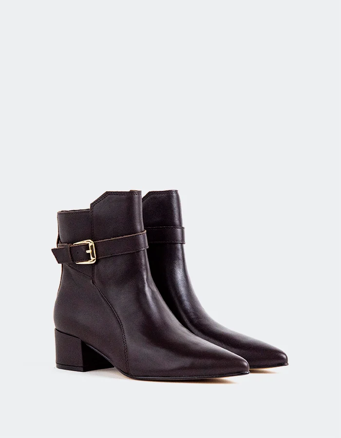 Caroline Brown Leather