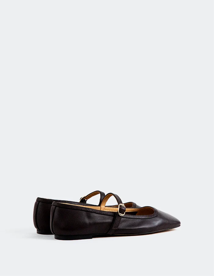 Auguste Chocolate Leather