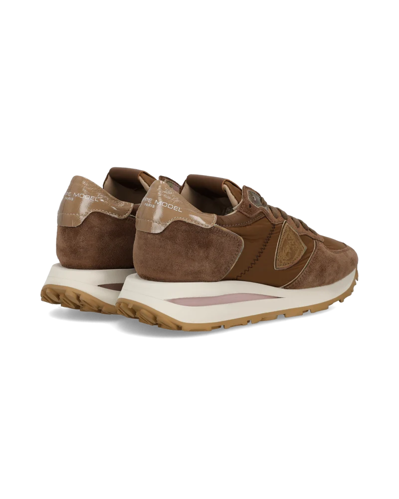 Sneakers Tropez Haute Women, Brown Cognac