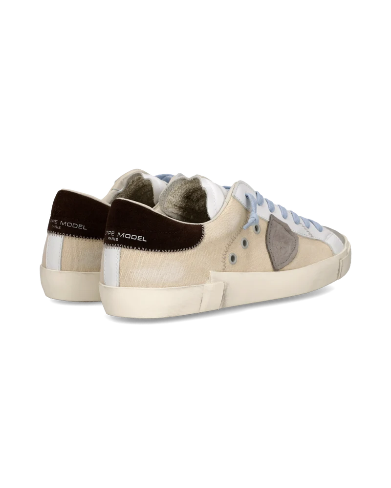Sneakers Prsx Men, Sand Grey White