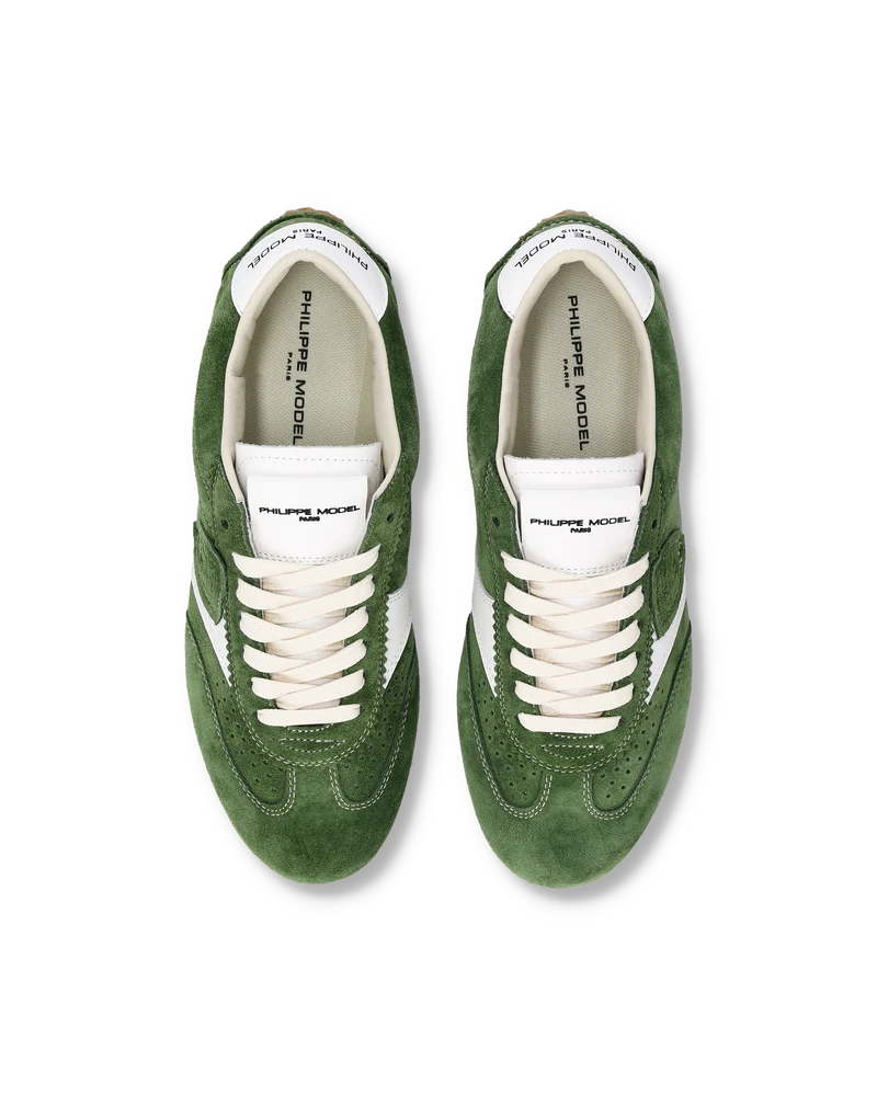 Sneakers Planche Women, Bottle Green