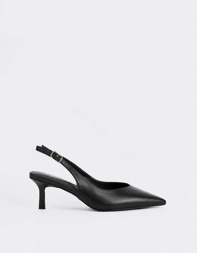 Marrah Black Leather
