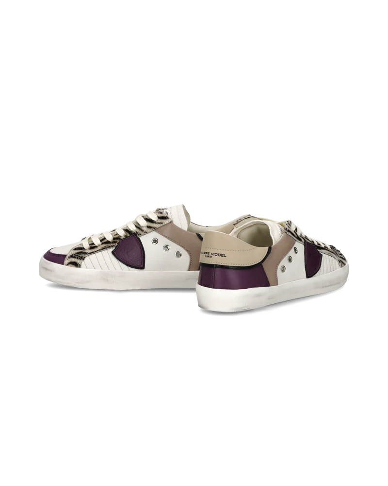 Sneaker Prsx Junior, White Purple