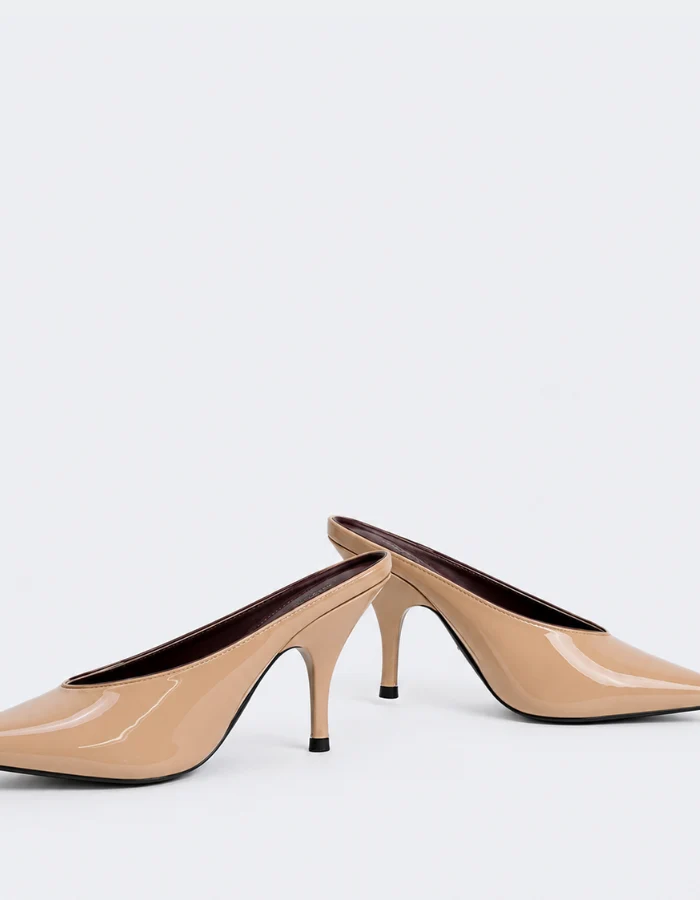 Amelie Beige Patent