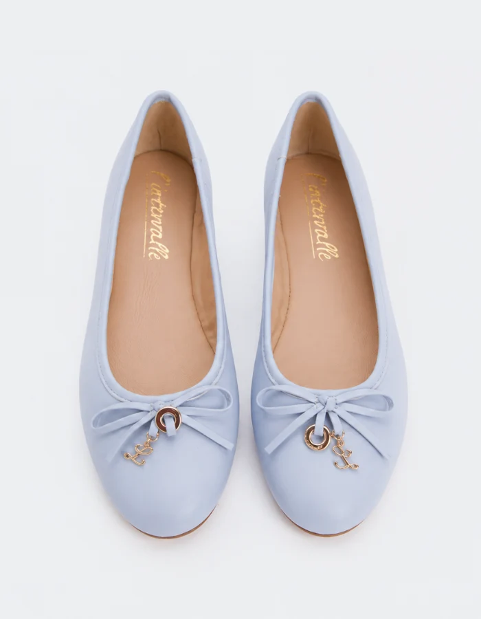 Maira Blue Leather