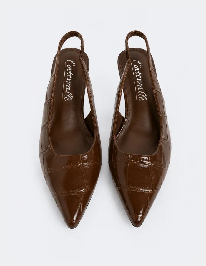 Rosie Brown Croco