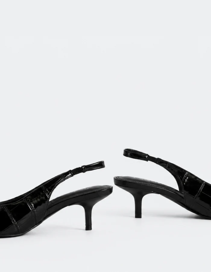 Rosie Black Croco