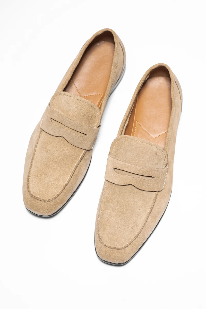 MICHAELA BEIGE SUEDE