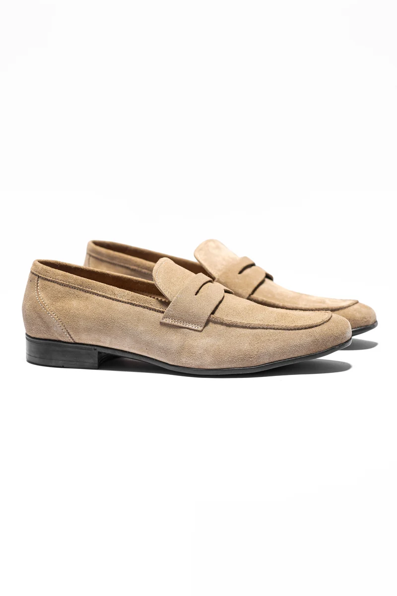 MICHAELA BEIGE SUEDE