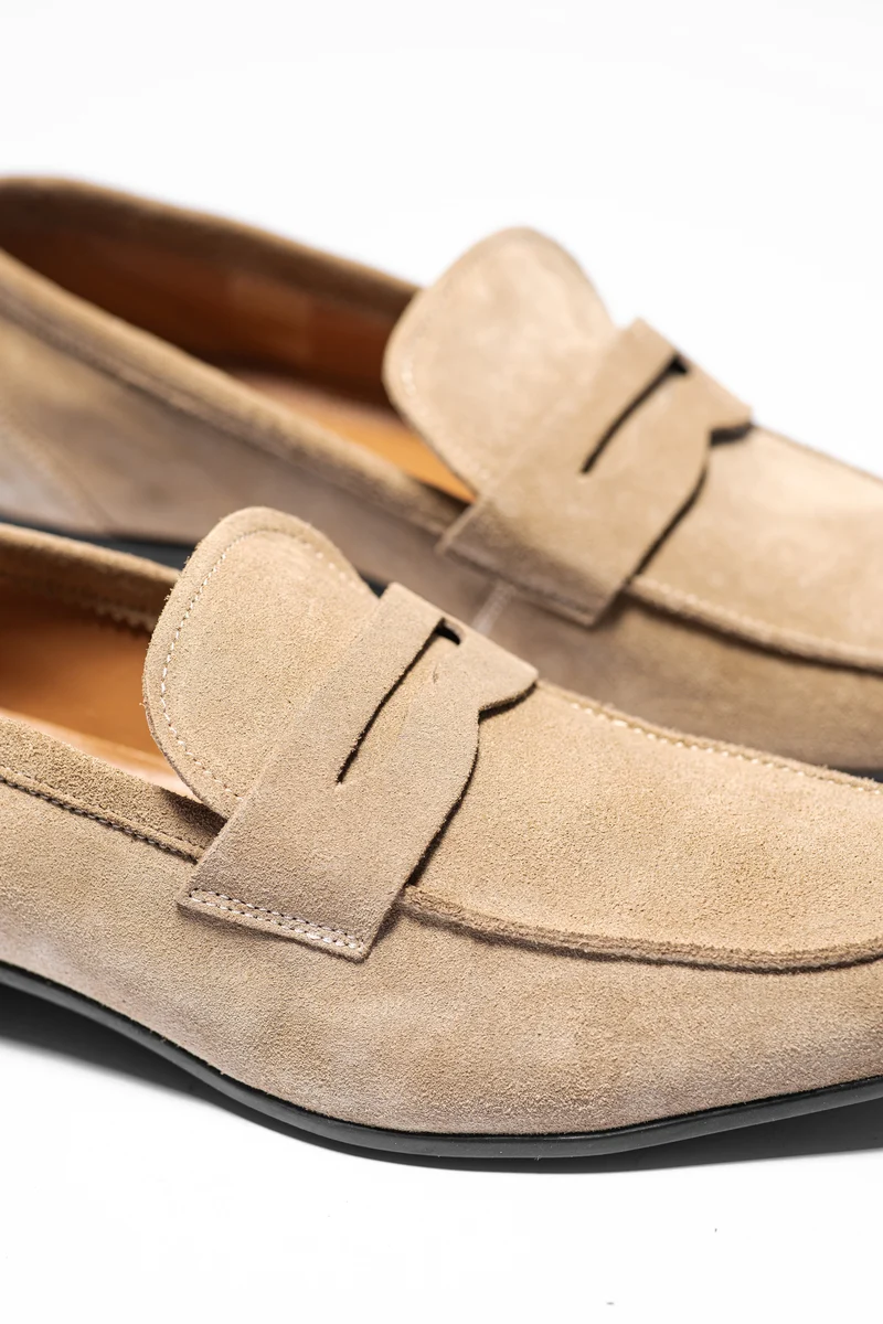 MICHAELA BEIGE SUEDE