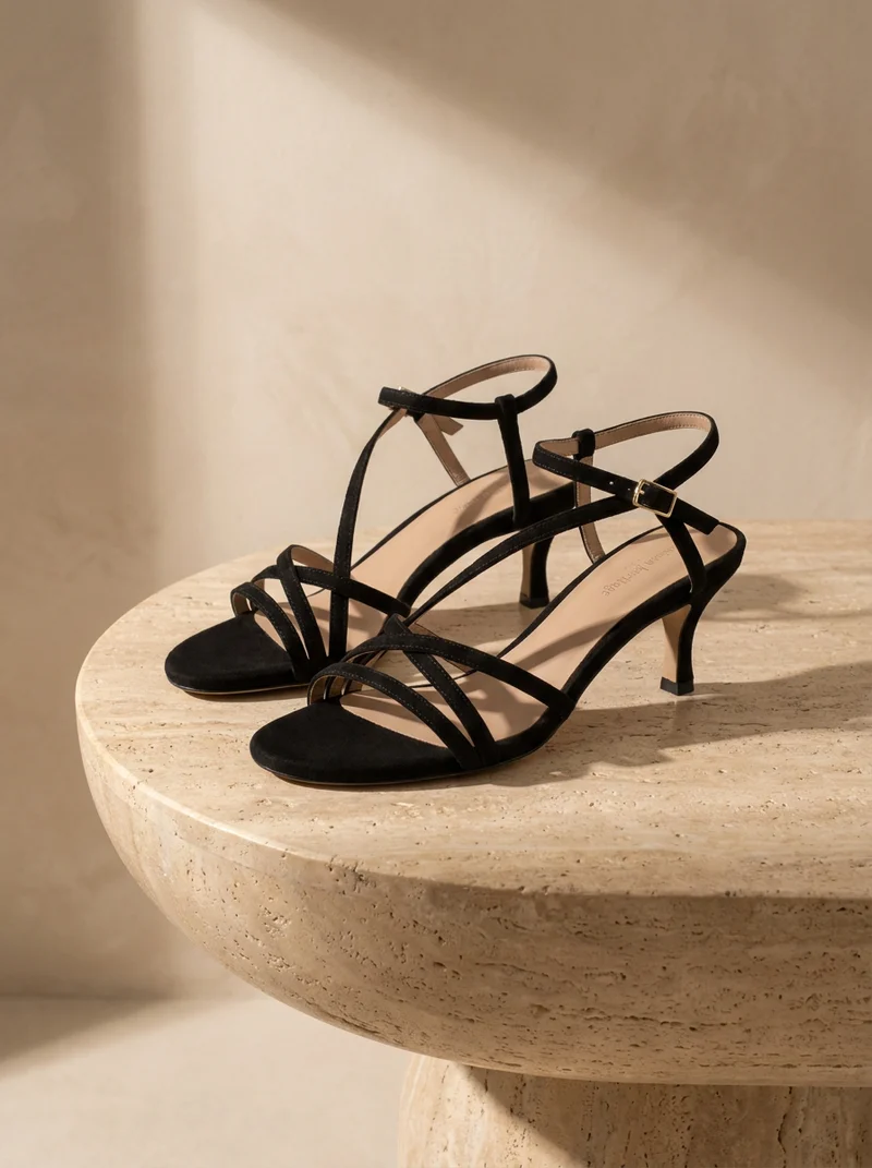 BIANCA NOIR SUEDE