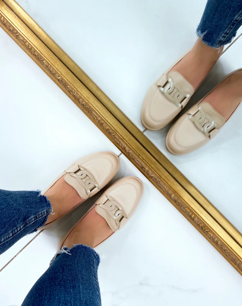 Mocassins beiges