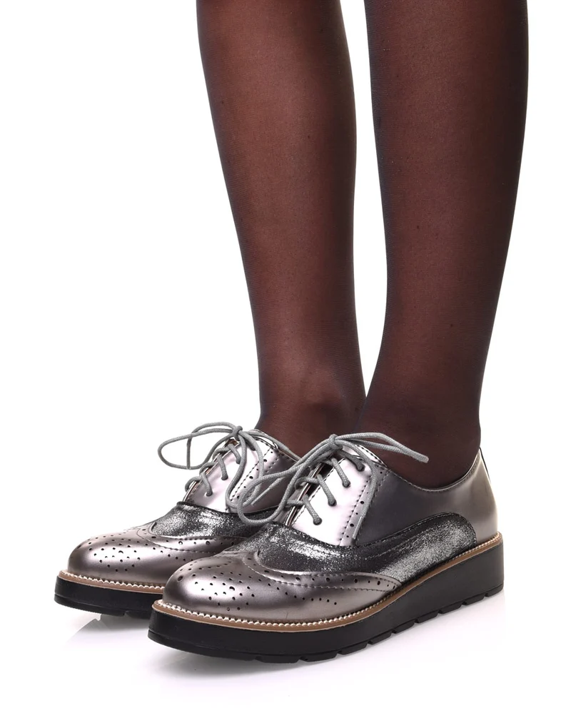 Derbies grises bi matières