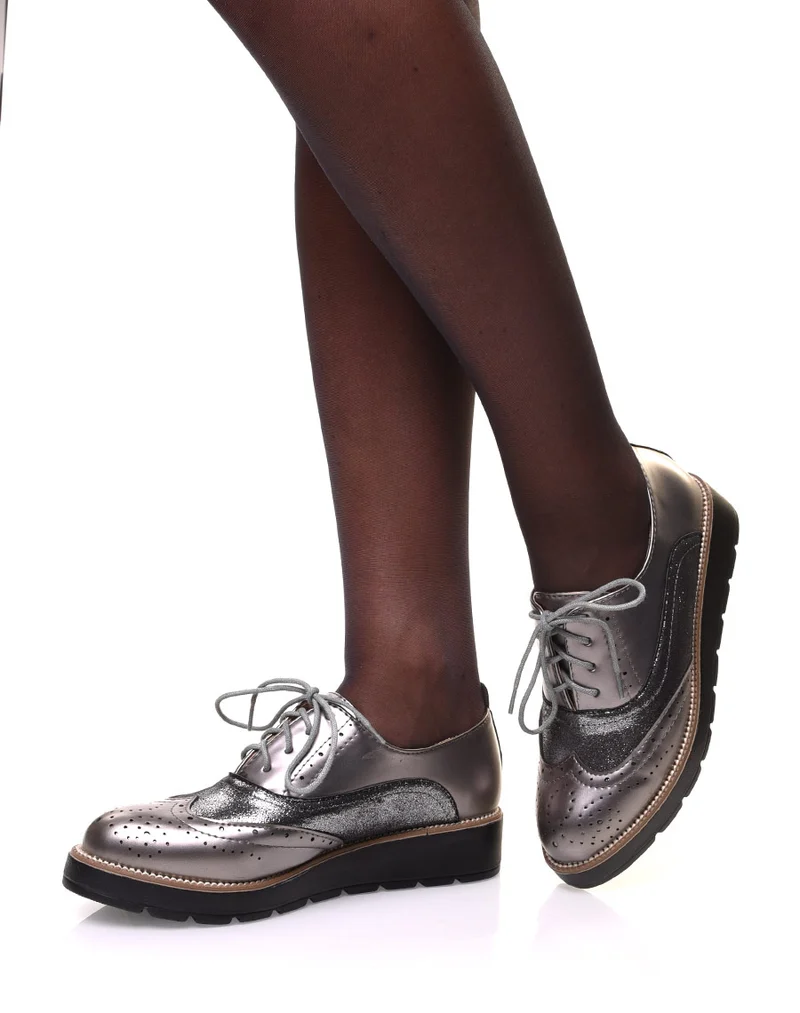 Derbies grises bi matières