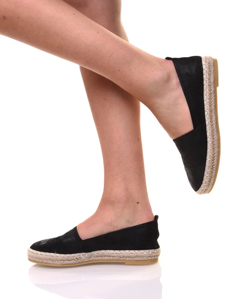 Espadrille noire