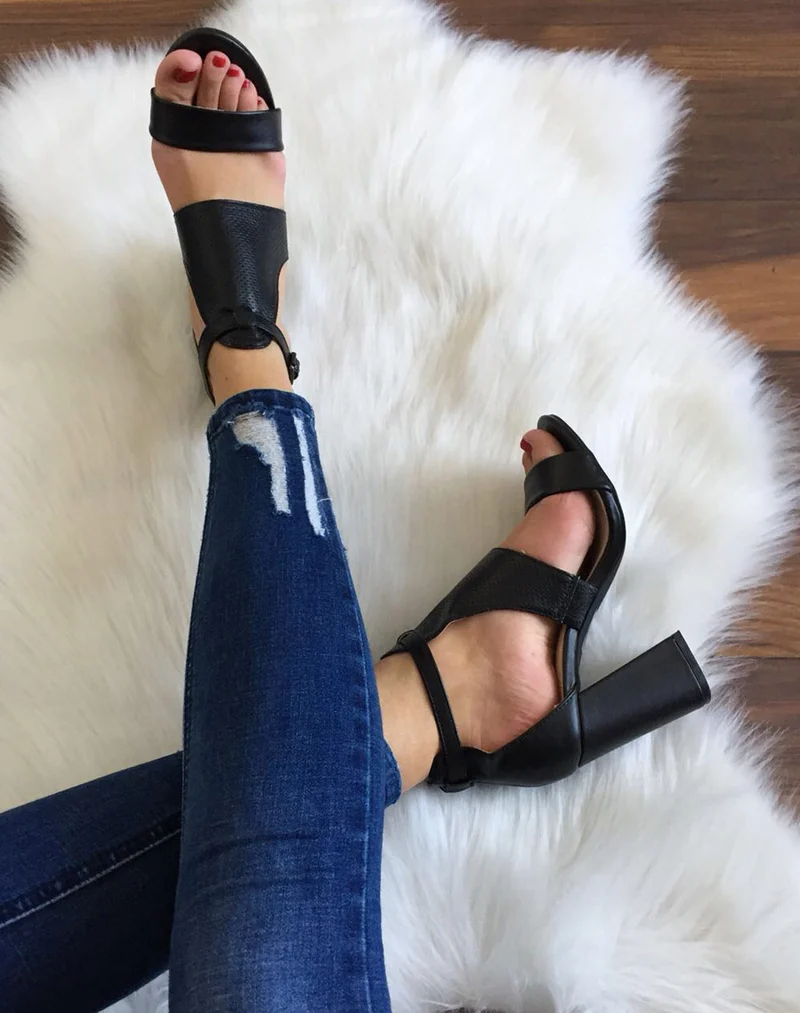 Sandales noires