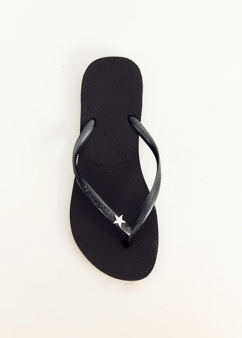 Star flat sandal