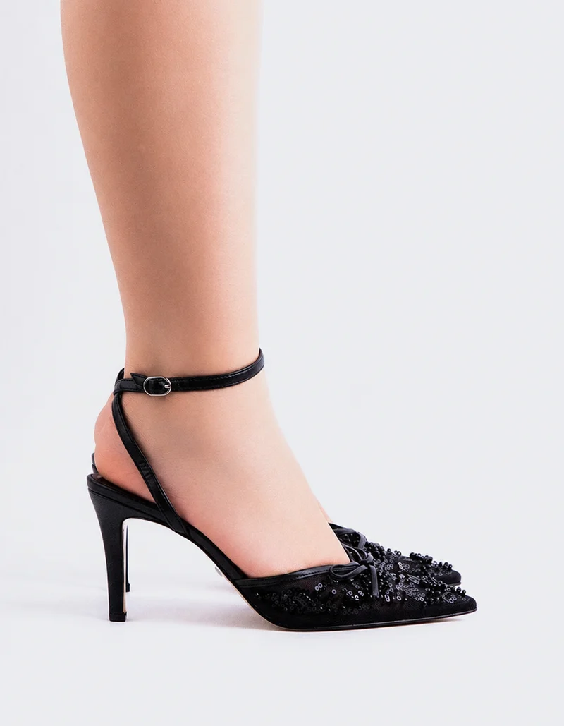 Lorbelle Black Mesh
