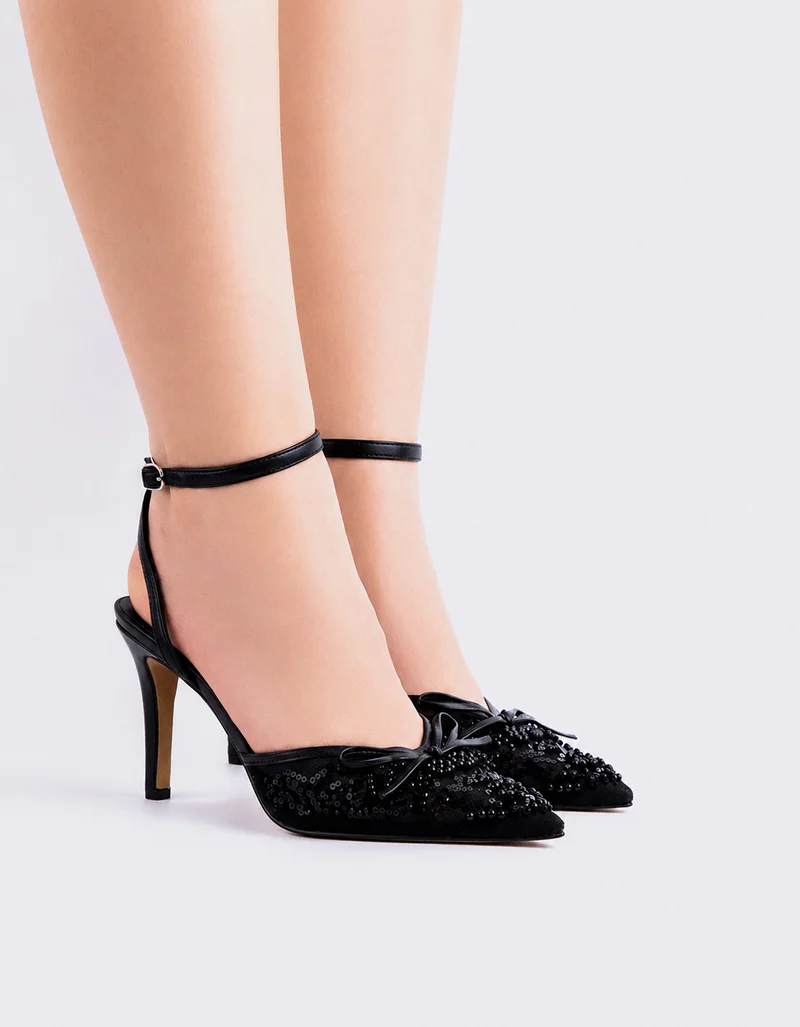 Lorbelle Black Mesh