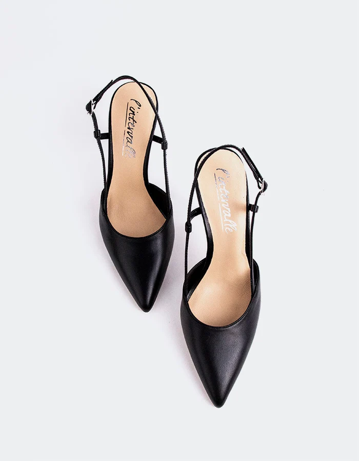 Eloria Black Leather